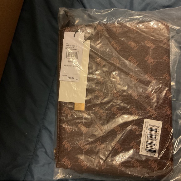 Nicole Miller Brown Monogram Purse NWT - Picture 2 of 2